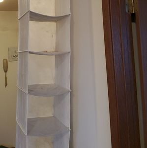 Hanging Collapsable Closet Shelves